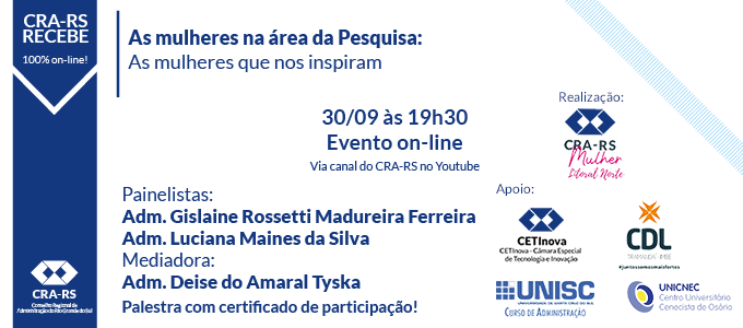 CRA-RS MULHER LITORAL NORTE - ONLINE